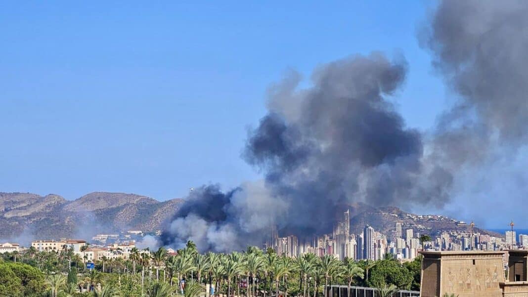 Benidorm fire stabilised